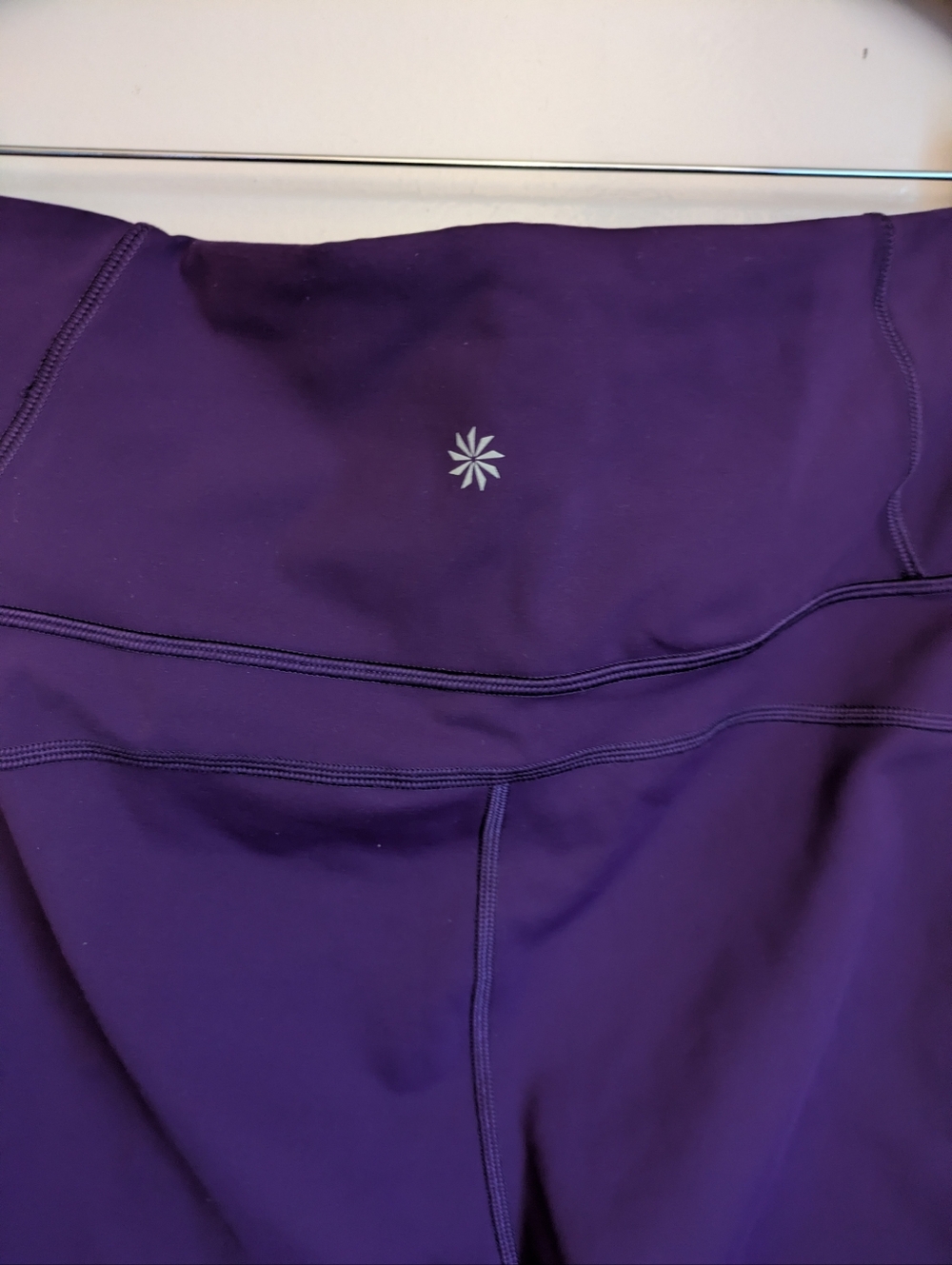 Athleta Rainier Tight Leggings Purple Violet Yoga Fitness Workout Pants 2X - Picture 9 of 16